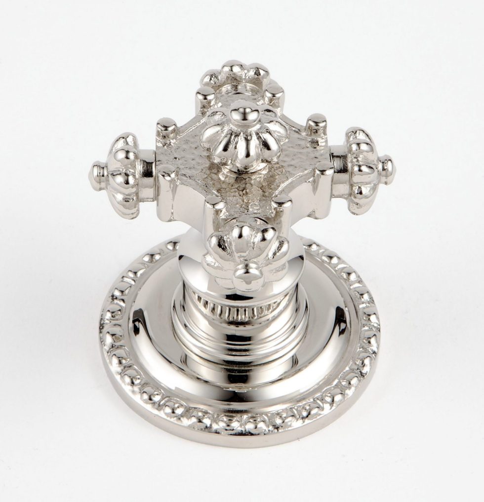 Cruciform Deck Mount Handle Sterling