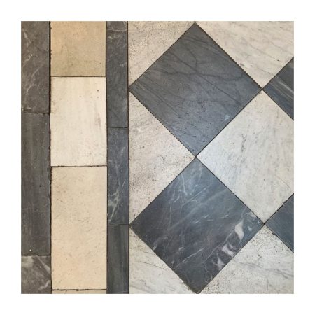 Marble Turquin and White Reclaimed