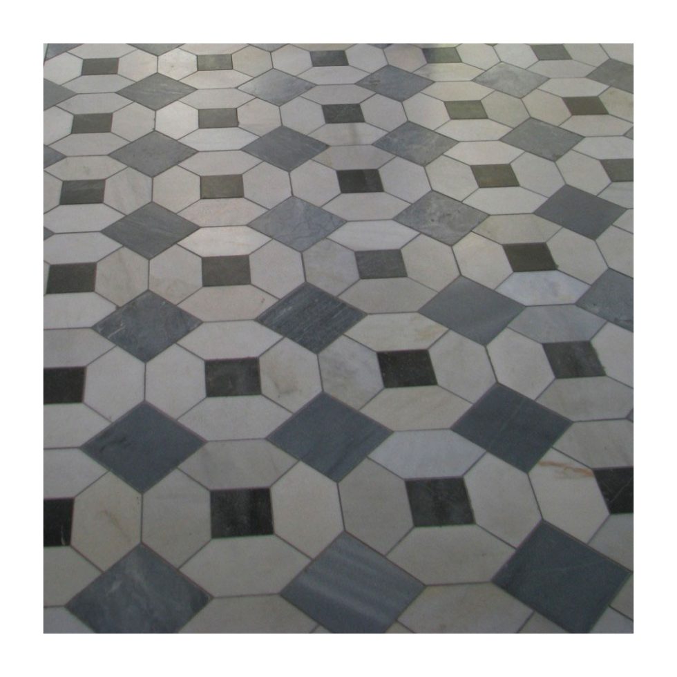 Marble White Black & Gray reclaimed